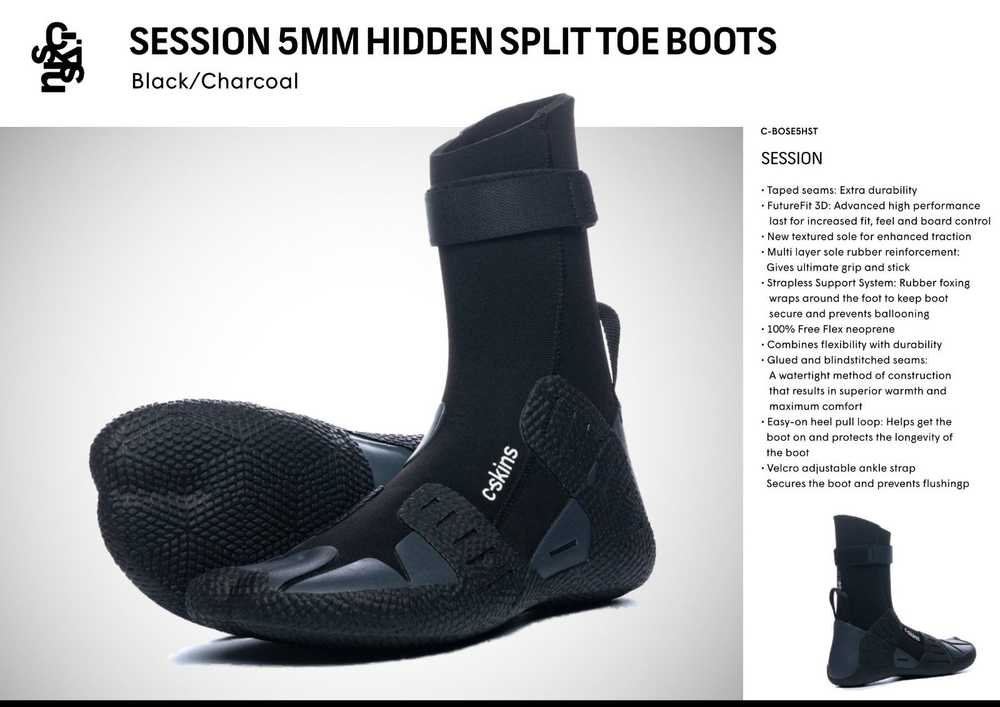 Botas selladas 5 mm