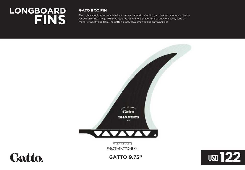 Gato box fin 9.75″
