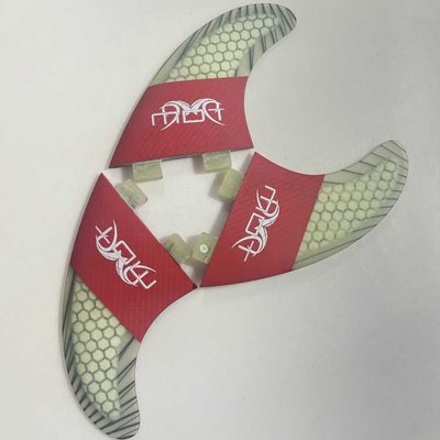 Quillas MDT importadas rojo y cristal (FCS)