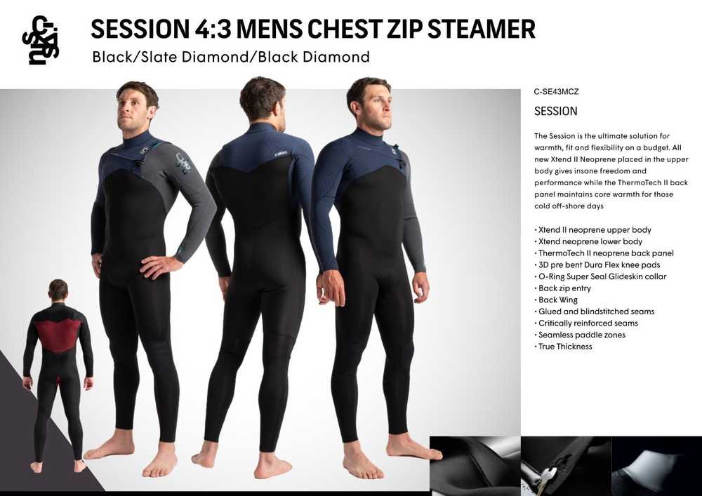 Wetsuit hombre 4.3 mm